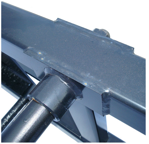 Dirt Dog BSS Bale Spear - Single | Overall Widthr 45" | Hay Implements | Oil Flow Range 15–25 GPM | For skid steer or Front Loader