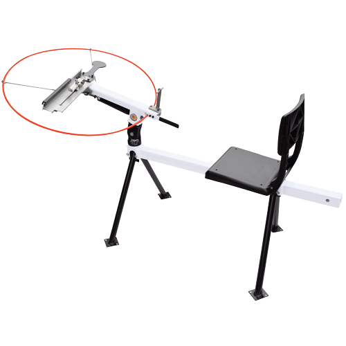 Do All Traps Backyard Clayhawk Trap Thrower | 3/4-Cock Design | Throws Up to 70 Yards | Steel Frame w/ Stabilizing Spikes