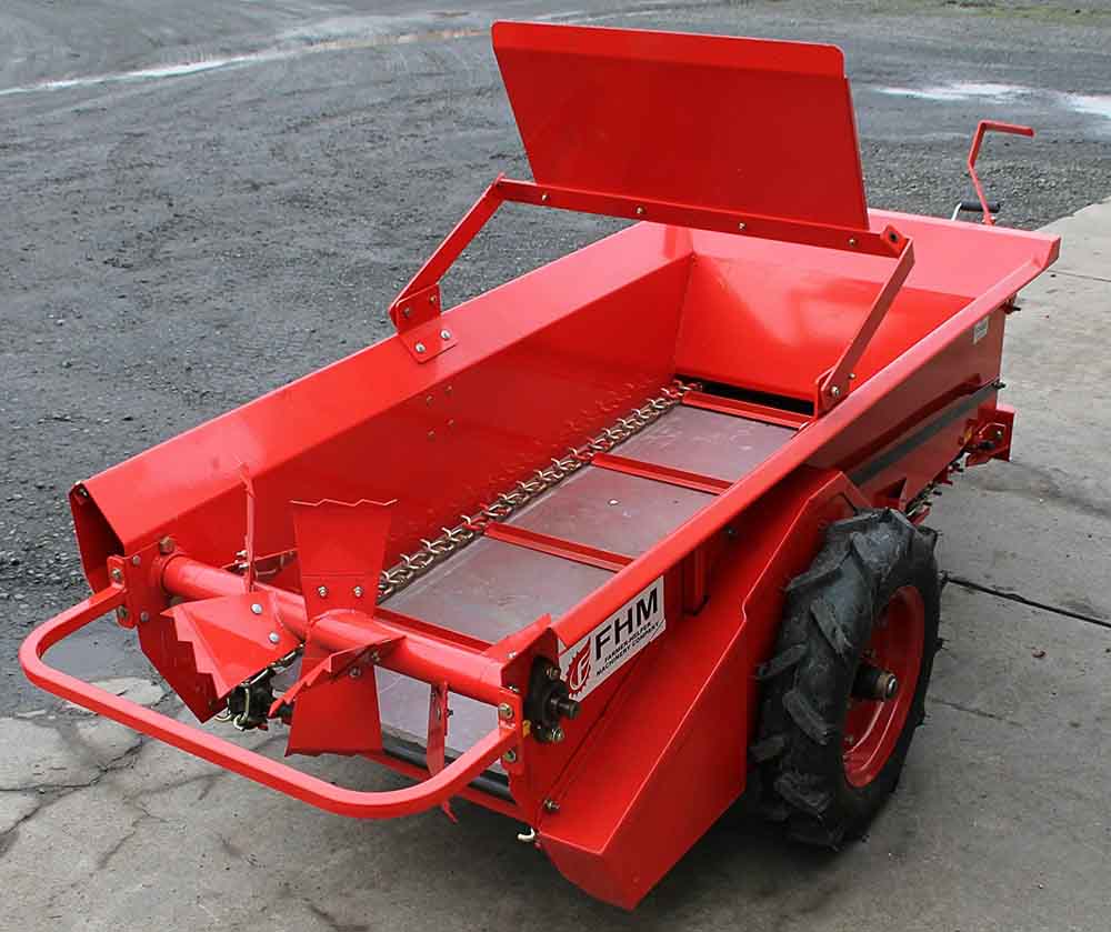 Farmer Helper | Manure Spreader | Model FH-25G | 44″ Width | Ground Drive | 27 Bushel Capacity | Horsepower 15 To 30 HP | For Tractors