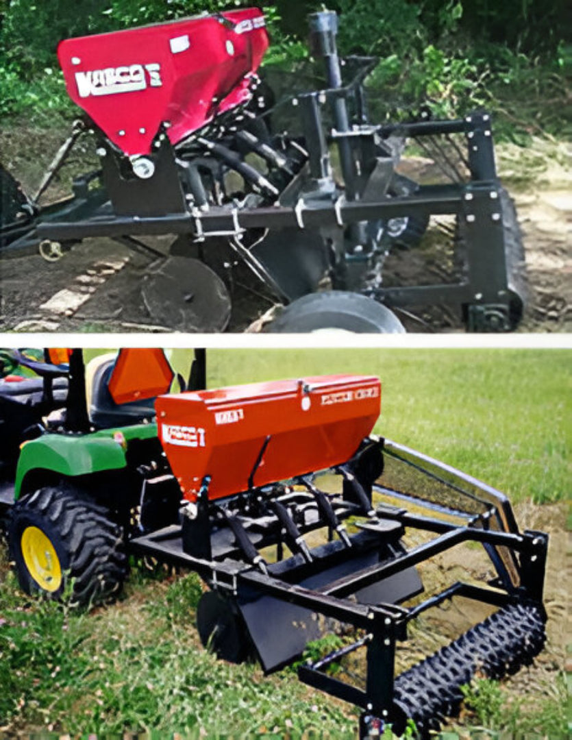 Kasco Plotters Choice Food Plot Planters | KPC Series | Working Width 48"-96" | Number Of Row 4-12 | Seed Capacity 2.5-7.7 Bu | Horsepower 25-55 HP | For ATV, UTV & Tractors