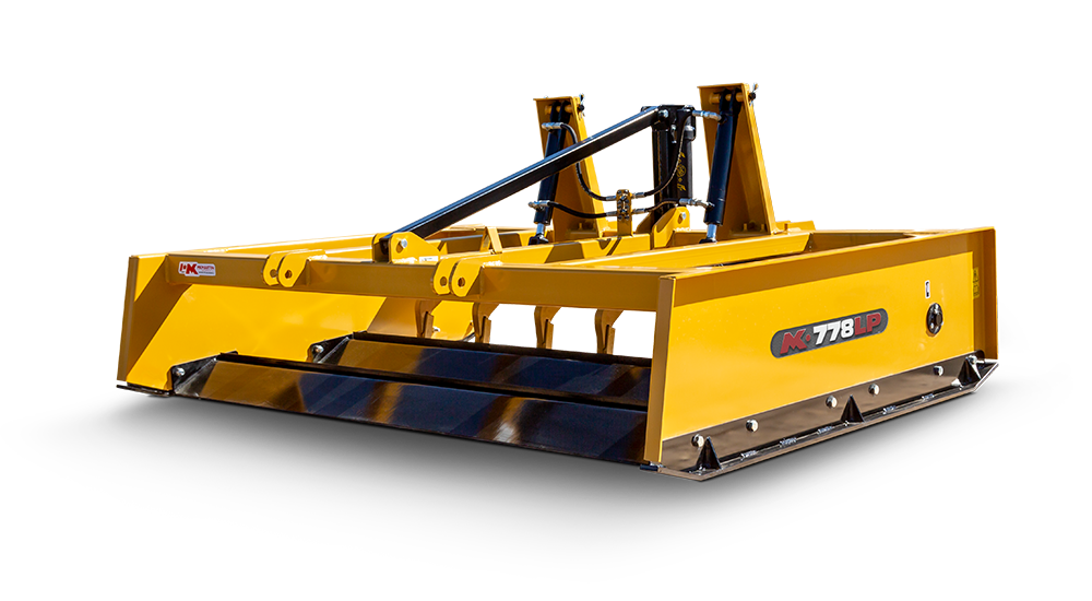MK Martin | Land Plane Grader Leveler | Models LP678, LP778 & LP878 | Width 72" To 96" | Dual Hydraulic Scarifier Bars | For Tractors