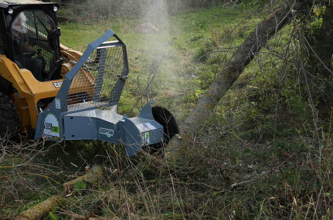 Baumalight Rotating Tree Saw | Model DSA530 & DSM530 | Blade Diameter 30" | Hydraulic Flow Range 10 To 45 GPM | For Skid Steers