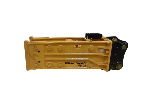 Bedrock Attachments Hydraulic Breaker Hammer | Model EH320 | Width 22.6" | Machine Size 18-26 Ton | For Excavators