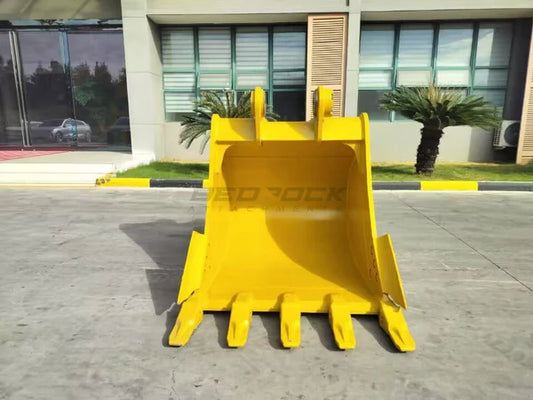 Bedrock Attachments Heavy-Duty Bucket | Model 50 inch HD | Width 50" | Capacity 1.36 CU M | Machine Size 24-30 Tons | For Excavators