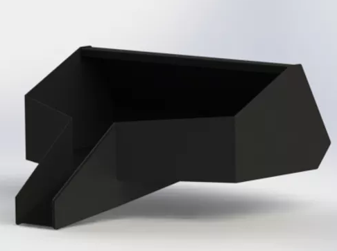 Martatch | Concrete Bucket | Model MCB-A Series | Width 48", 60" & 72" Inches | Hydraulic Flow 15 To 25 GPM | For Skid Steers