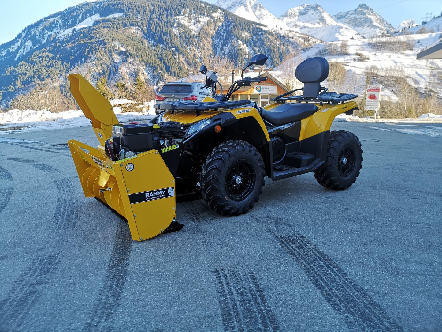 Rammy 48", 55" & 61" ATV Snowblower 120/140/155 Professional Series SERIES 420CC Engine | For ATV