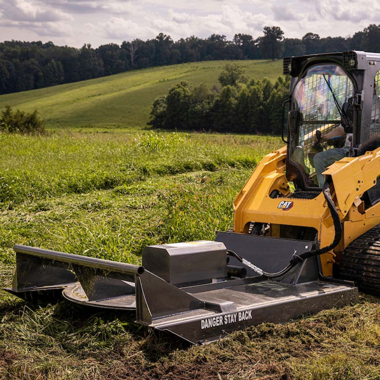 CID Heavy Duty Brush Cutter | Width 60" and 72" inches | Horsepower 50+ HP | For Skid Steer