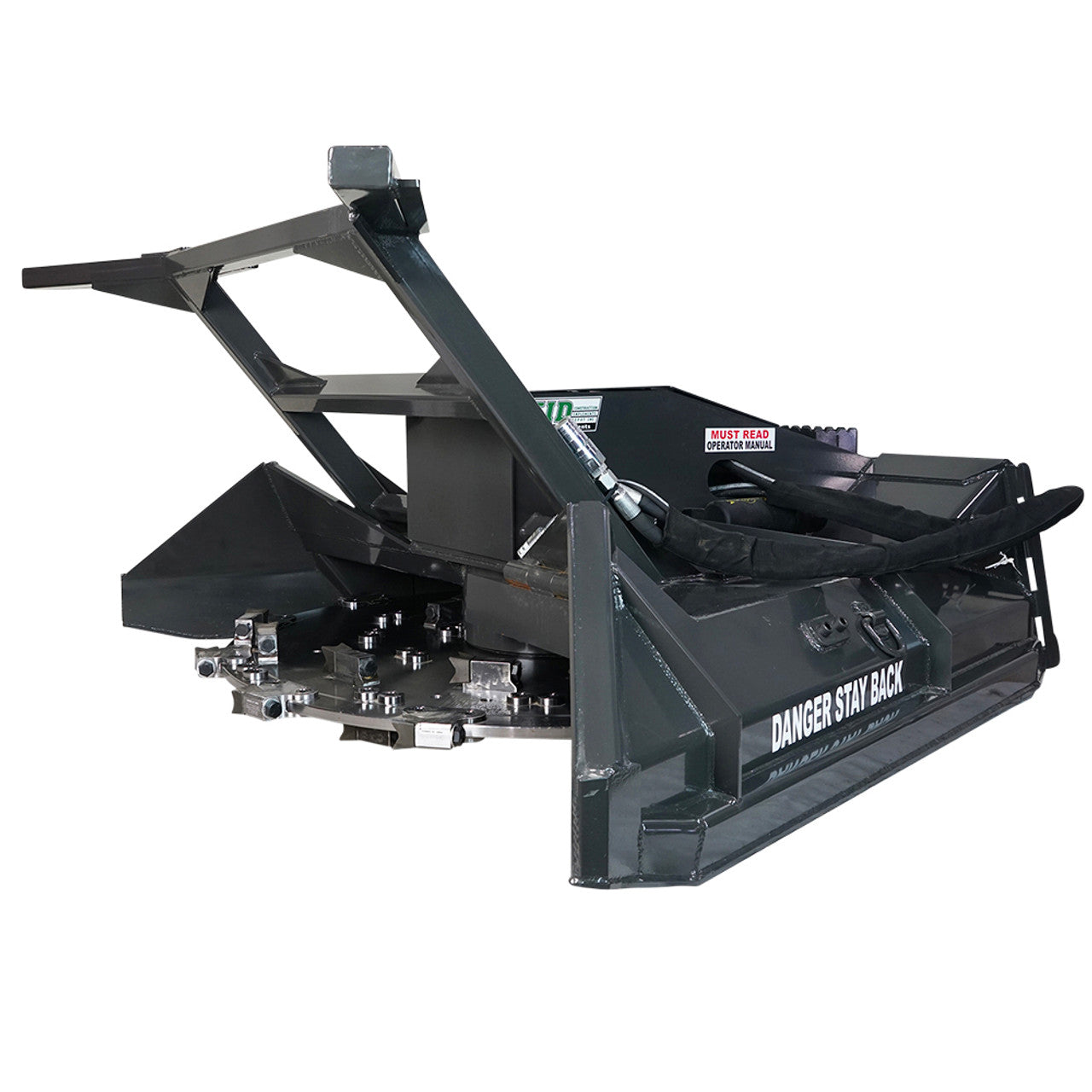CID Forestry Disc Mulcher Attachment | Cutting Width 44" and 60" inches | For Skid Steer