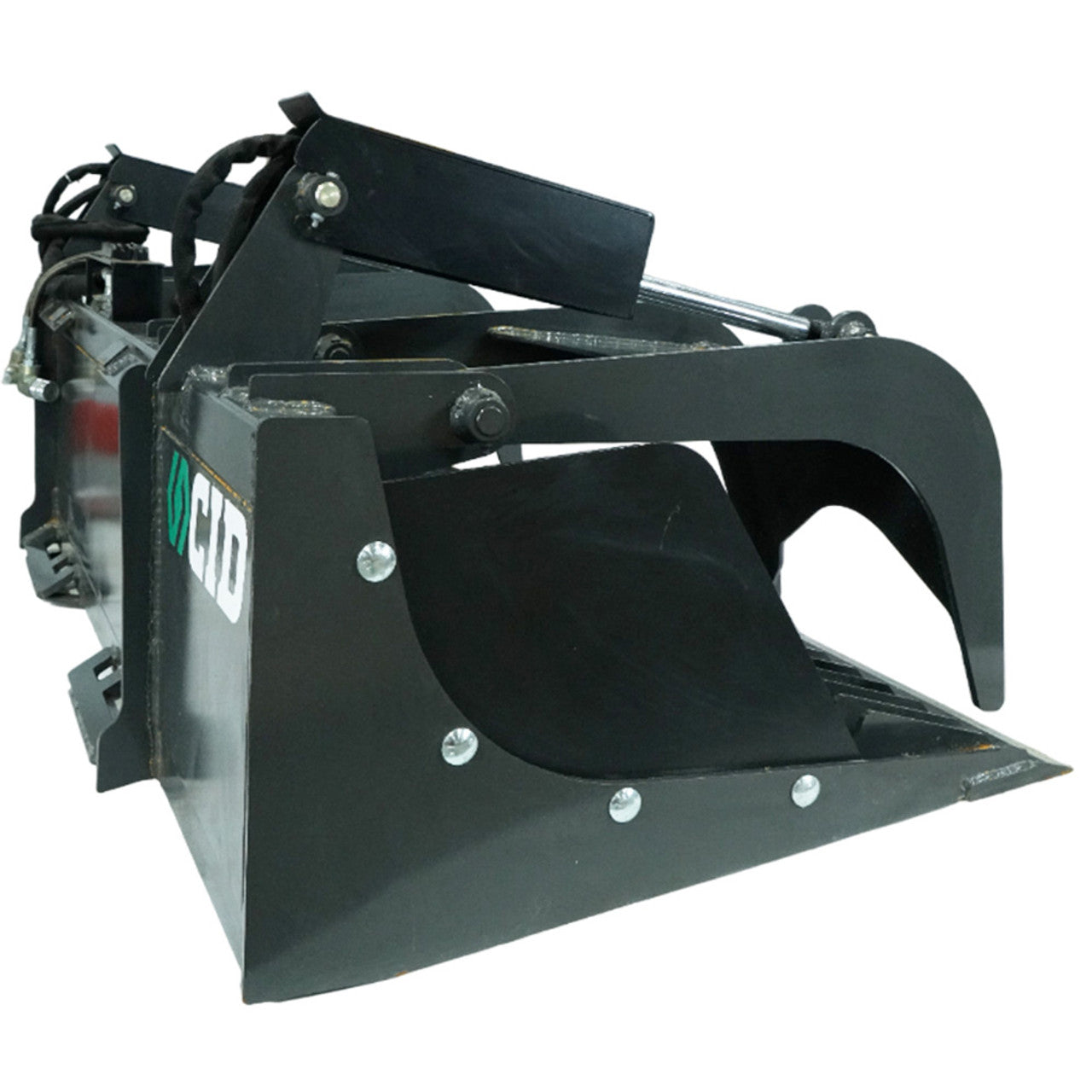 CID Heavy Duty Rock Grapple | Working Width 63" to 81" inches | For Skid Steer