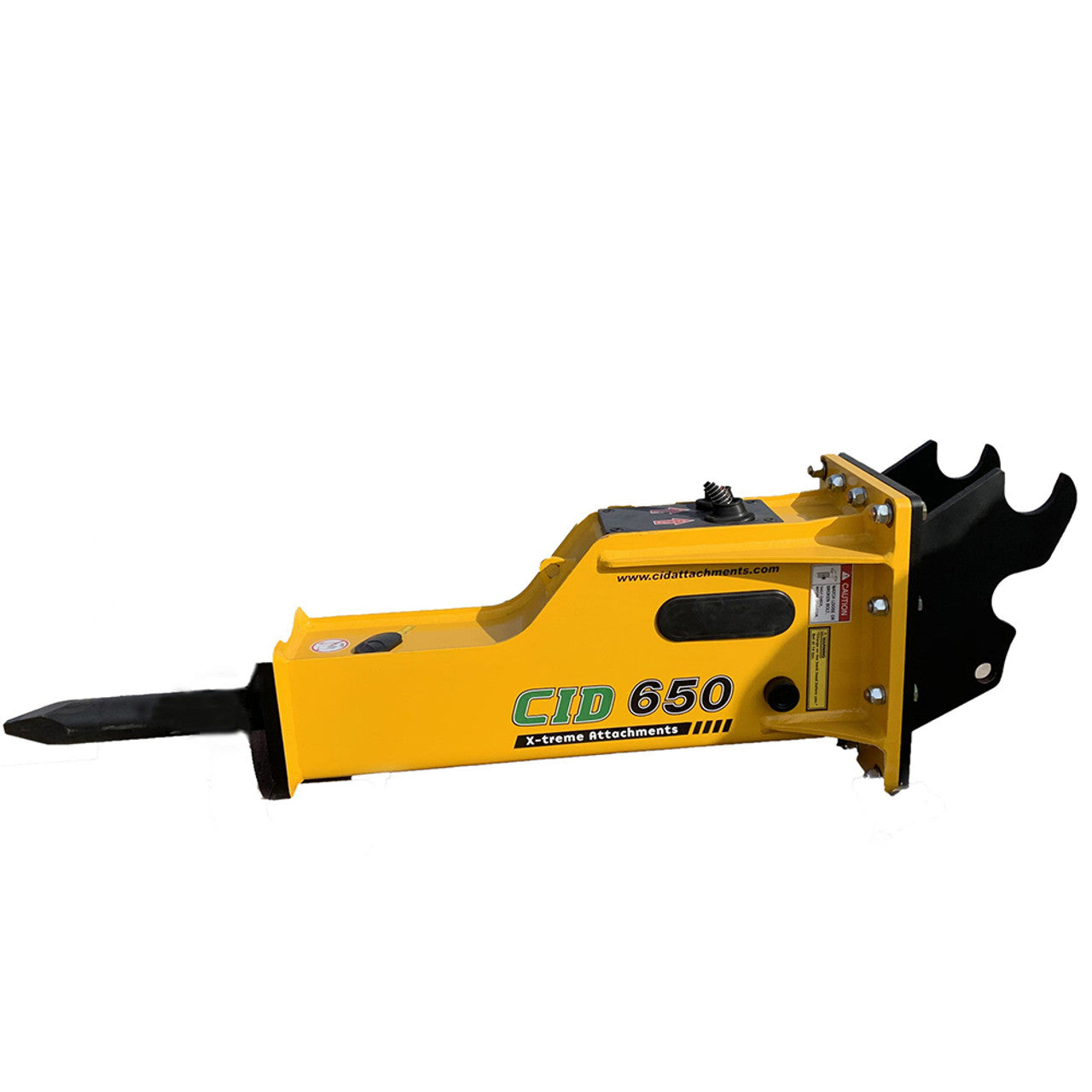 CID Hydraulic Breaker | Energy Class 650-2200 | Flow Range 17-36 GPM | For Skid Steer