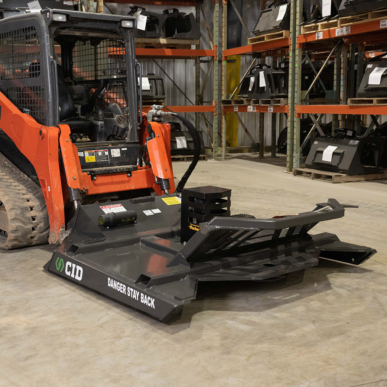 CID X-Treme Tree Reaper Brush Cutter | Width 60", 72" & 78" inches | Flow Range 16-27 GPM | For Skid Steer