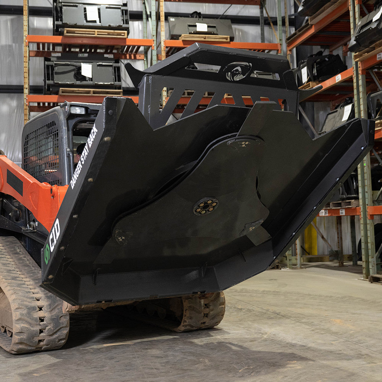 CID X-Treme Tree Reaper Brush Cutter | Width 60", 72" & 78" inches | Flow Range 16-27 GPM | For Skid Steer