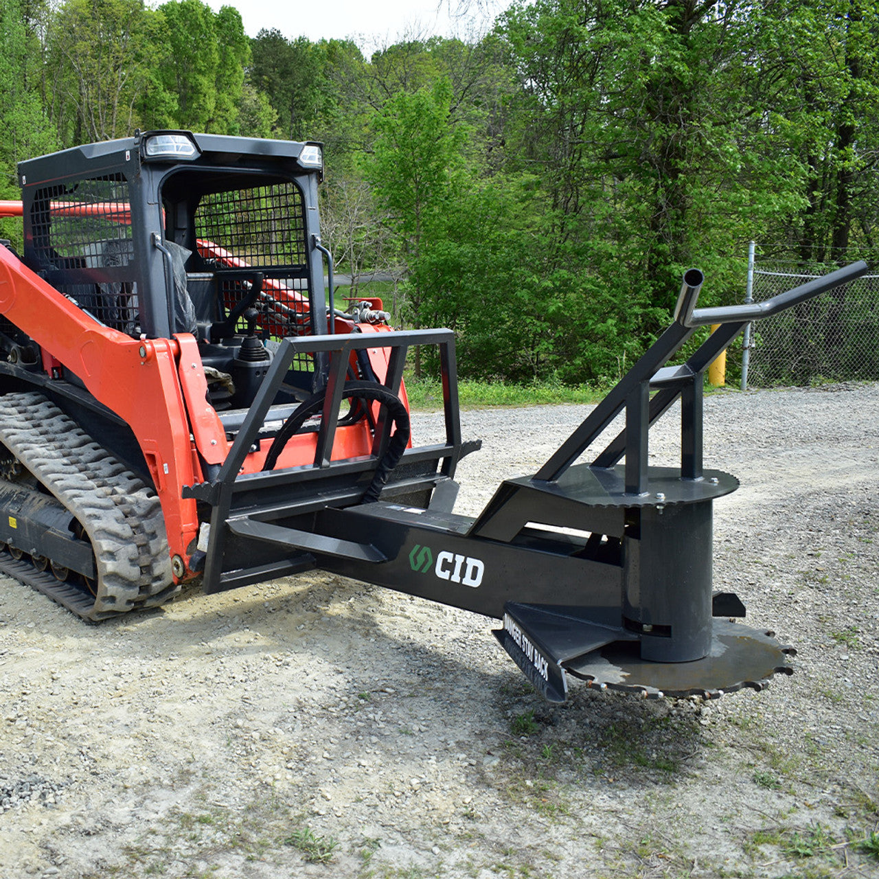 CID Standard and High Flow Tree Saw | 30" Cutting Width | For Skid Steer