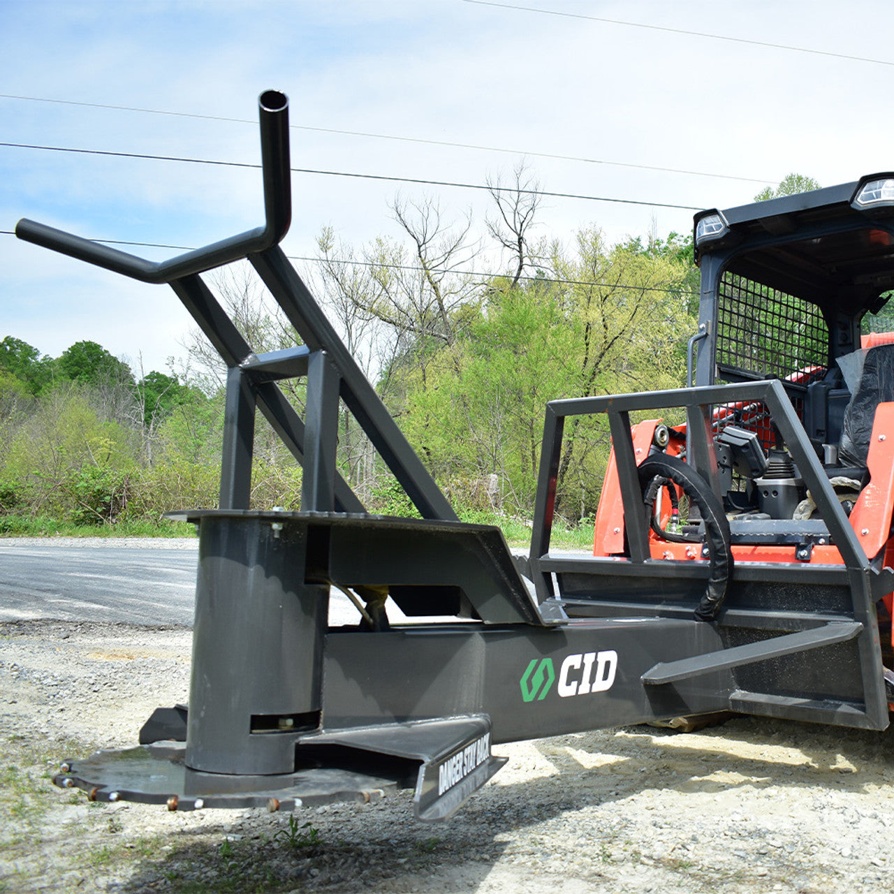 CID Standard and High Flow Tree Saw | 30" Cutting Width | For Skid Steer