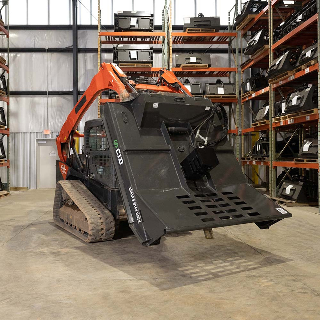 CID X-Treme Piston Motor Brush Cutter | 60" to 84" Multiple Working Width | 17-48GPM | For Skid Steer