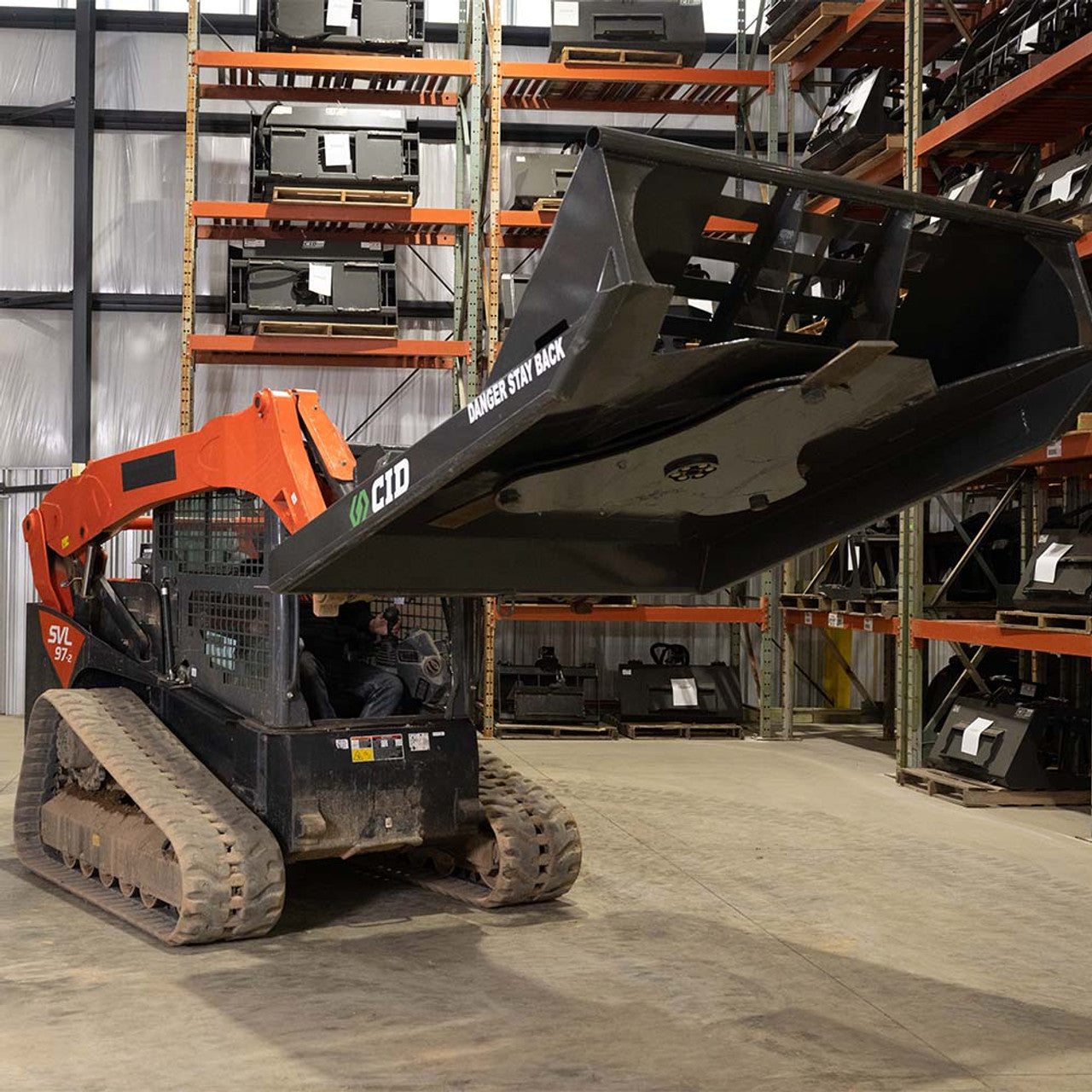 CID X-Treme Piston Motor Brush Cutter | 60" to 84" Multiple Working Width | 17-48GPM | For Skid Steer