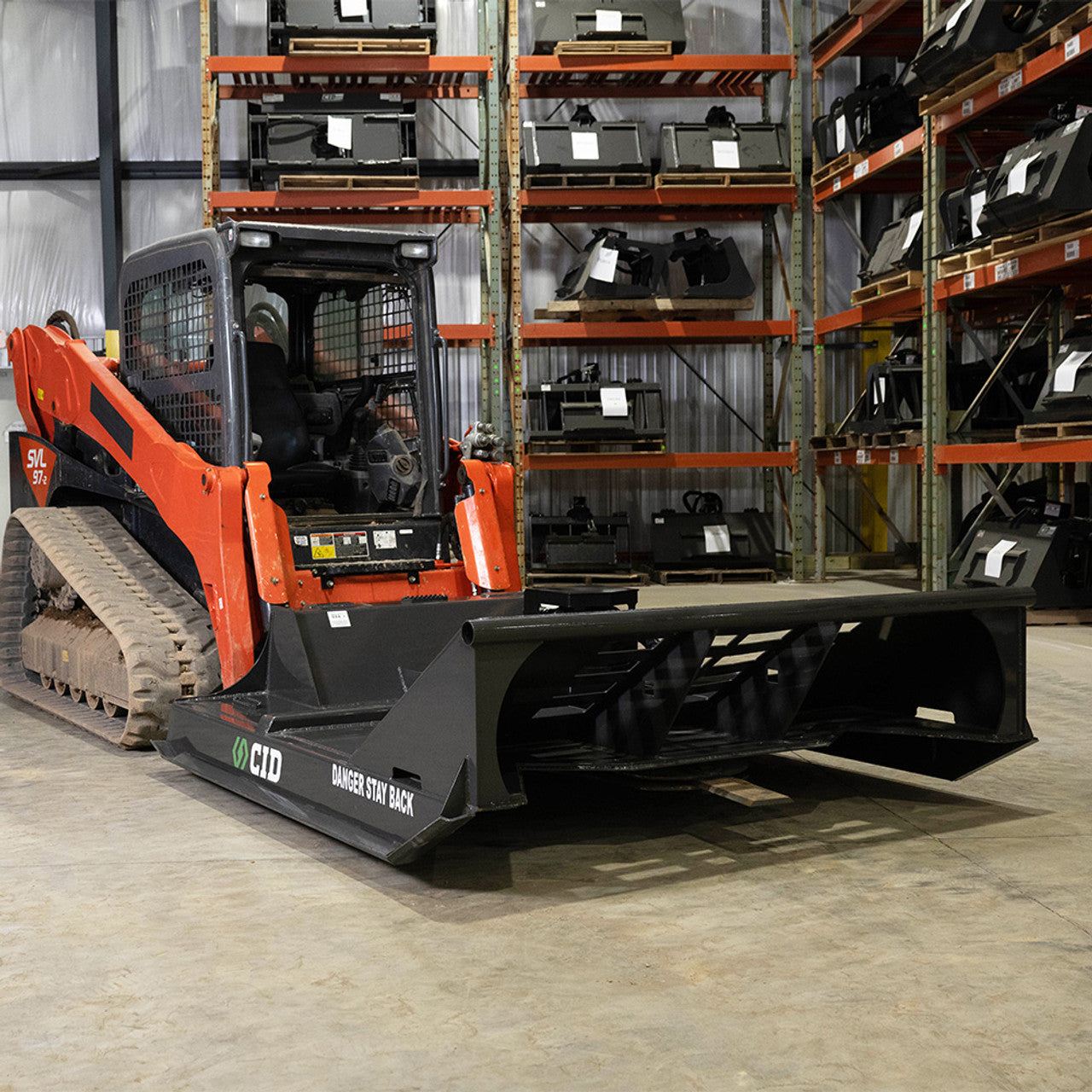 CID X-Treme Piston Motor Brush Cutter | 60" to 84" Multiple Working Width | 17-48GPM | For Skid Steer