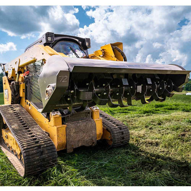 CID Rotary Tiller | Width 60" inches | Universal & Bobcat Mount | Flow Rate 10-20 GPM | For Mini Skid Steer