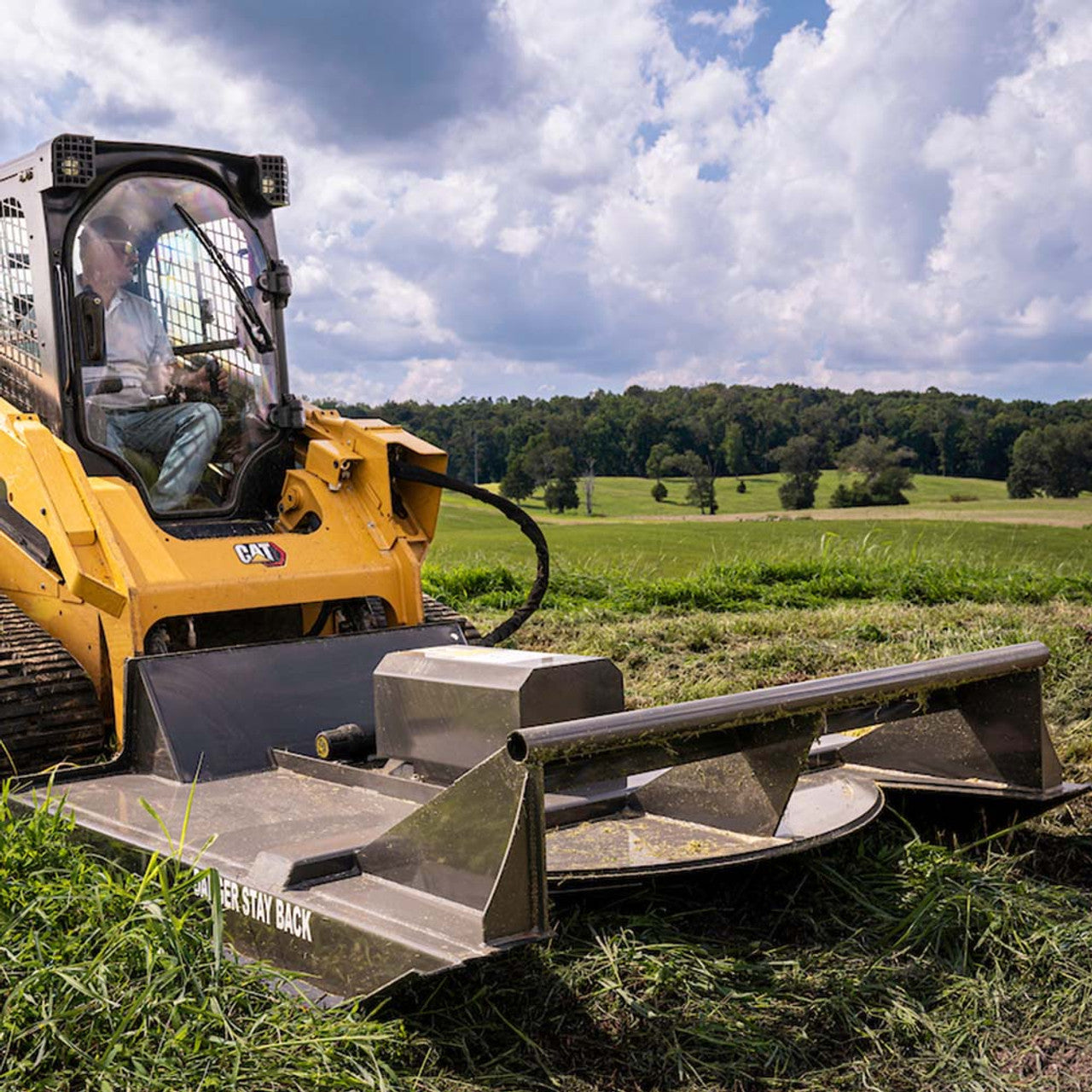 CID Heavy Duty Brush Cutter | Width 60" and 72" inches | Horsepower 50+ HP | For Skid Steer