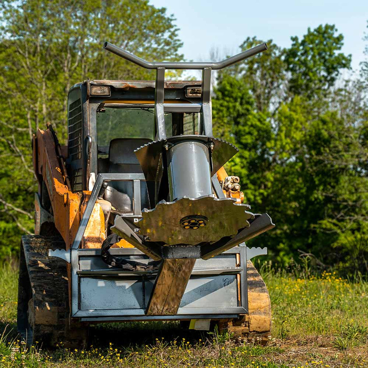 CID Standard and High Flow Tree Saw | 30" Cutting Width | For Skid Steer