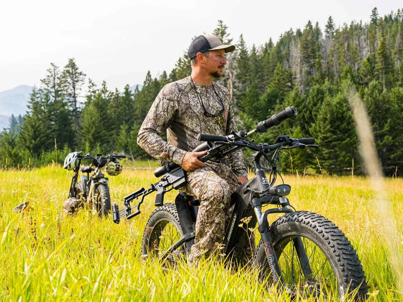 Himiway | Electric Bike | Model D7 Pro Mountain | 1000 W Mid-Drive Motor (1.34 HP) | 26 x 4.0” Fat Tires | 60 To 80 Mile Range | 400 lb Payload | 160 Nm Torque | For Extreme Trail & Backcountry Riding