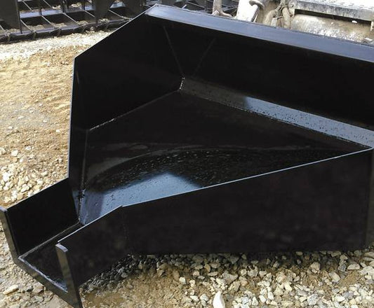 Loflin Fabrication | Concrete Bucket With Chute | 11″ Chute | 3/4 Cubic Yard | For Skid Steer