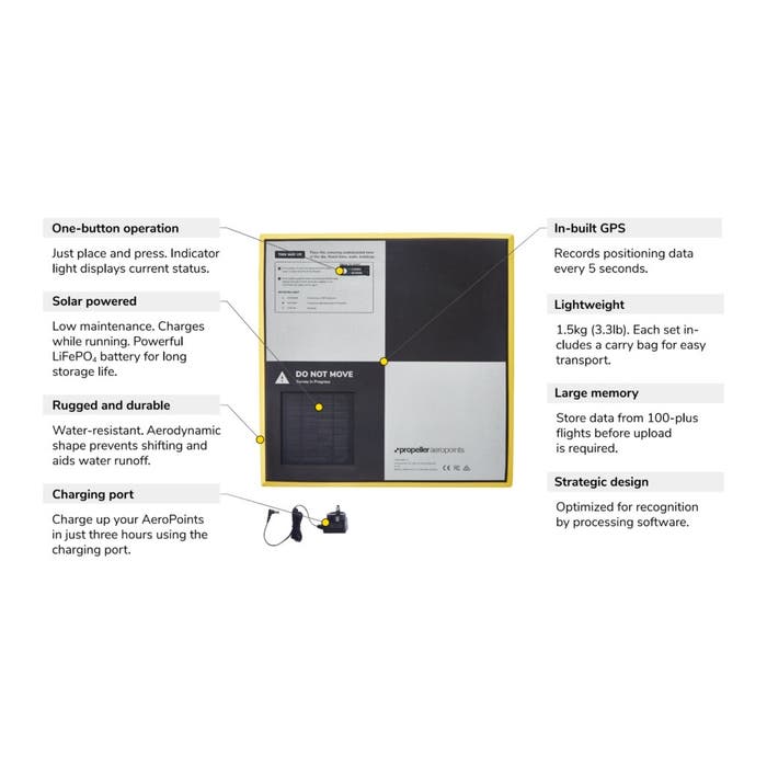 Propeller AeroPoints 10-Pack - Smart GPS Control for Drone Surveying