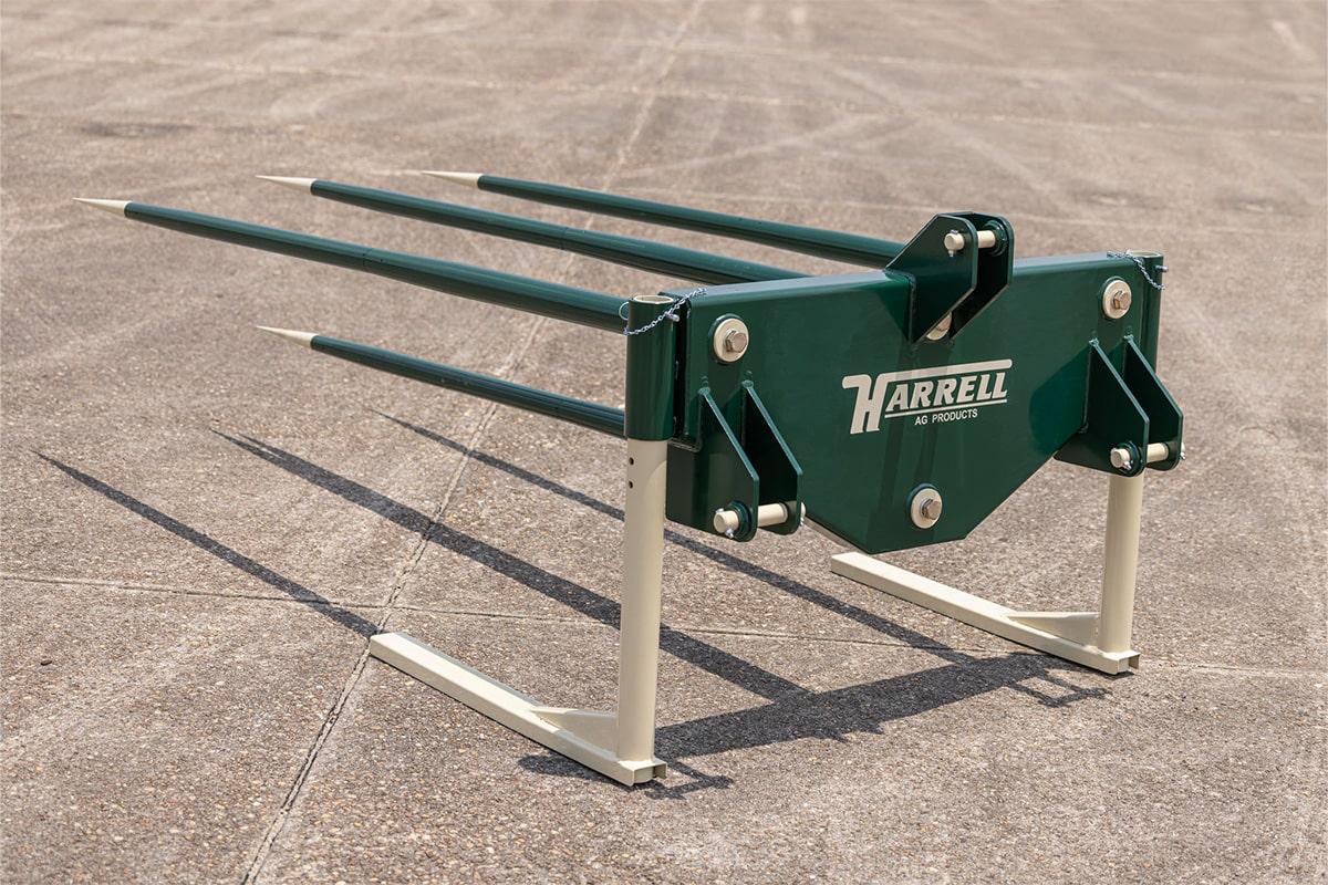 Harrell Ag | Cotton Spear | Interchangeable Tip System | Rotating Leg Stands | HorsePower 150-250 HP | For Tractors