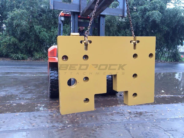Bedrock Attachments Counterweight | Model BC011 | Width 71.6" | Weight 2500kg | For Bulldozer