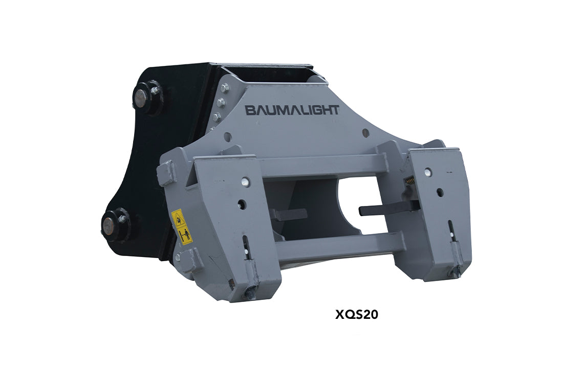 Baumalight Adapter Excavator To Skid Steer | Model XQS10, XQS20 | Machine Size 11 To 22 Tons | For Excavators