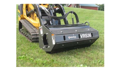 Paladin Vibratory Roller | 36" Smooth Drum | 6-9 GPM | For Mini Skid Steer