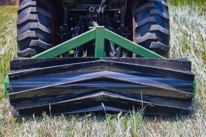 PH Outdoors Goliath Series 4' 6’ 8’ & 10’ Heavy-Duty Rollers Crimper | Model Goliath 4, 6, 8, & 10 | Width 48", 72”, 96” & 126” | 30-50 HP | For Tractors