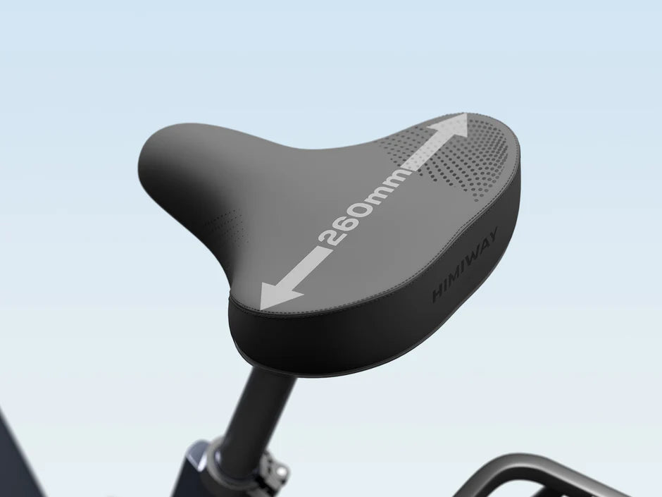 Himiway | Electric Bike | Model D5 2.0 ST (Step-Thru) | 750W Hub Motor | 26 x 4.0” Fat Tires | 65 Mile Range | 400 lb Payload | 90Nm Torque | For Urban Commuting & All-Terrain Adventure