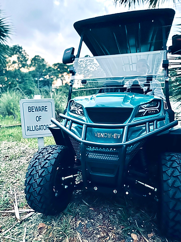 Venom EV The "D" Model |48V FJ Controller | 100aH Litium | Golf Cart