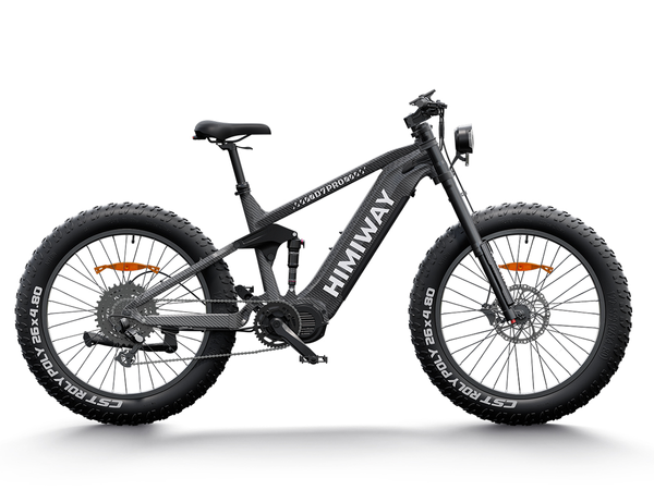 HIMIWAY Cobra Pro Softail Electric Mountain Bike | 1000W Motor | 48V 20Ah