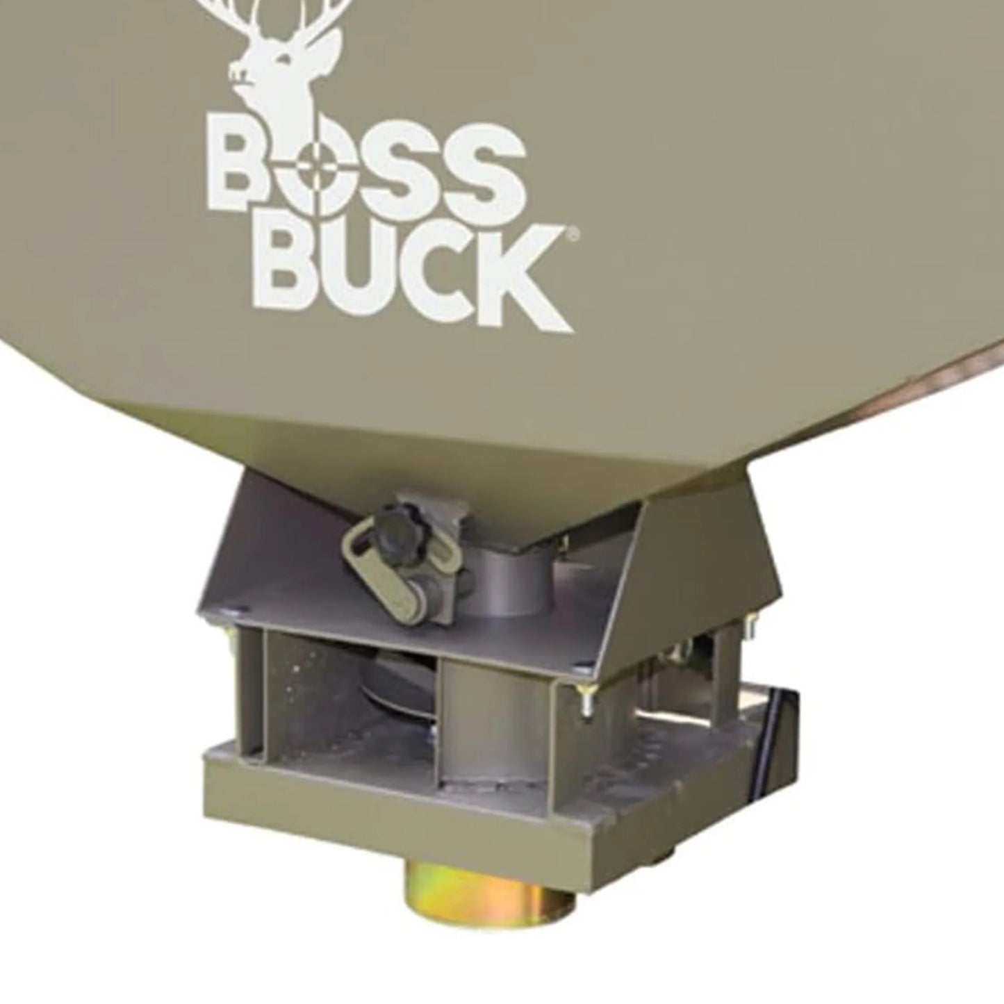 Boss Buck™ | ATV Broadcast Seeder/Spreader | Model BB-1.80 | Capacity 80 lb | 12V Power | Horsepower 15 To 50 HP | For ATV & UTV