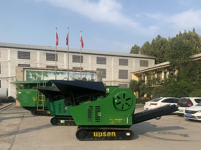 Upsen Mini Mobile Jaw Crusher | Model U-JC503 | Max. Feeding Size 380mm | Diesel Engine 25 HP