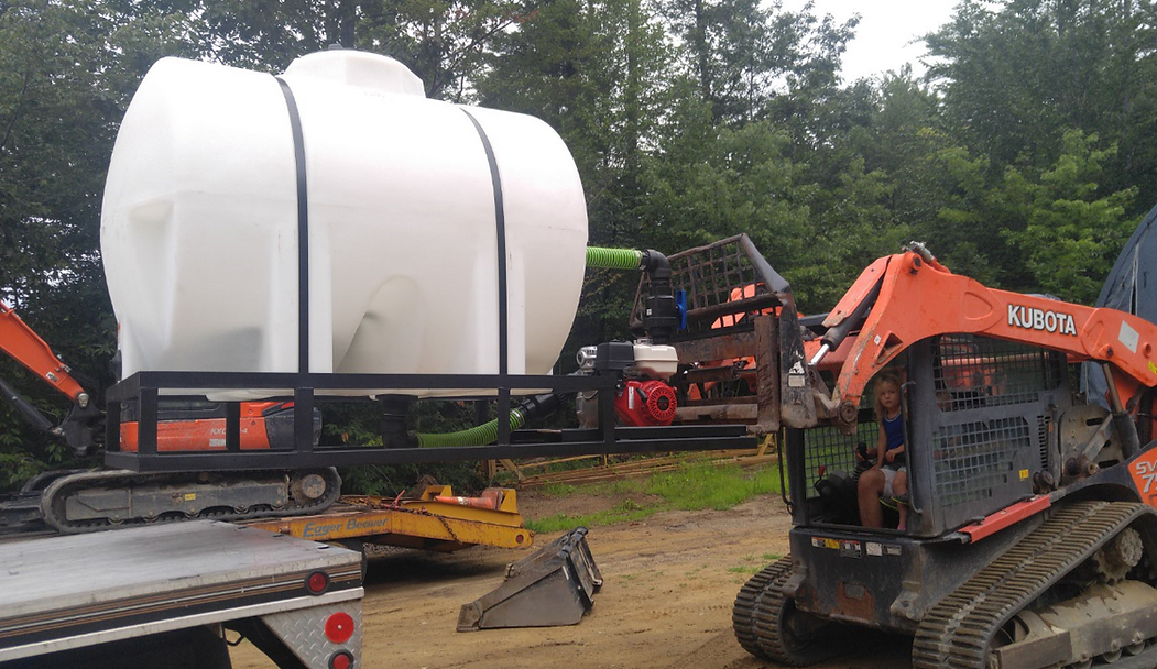 Henderson Hydroseeder 525 Gallon Tank | Model HENDE525 | Width 60" | Length 120" | 20 To 100+ HP | For Tractor, ATV, UTV, Trailer & Forklift