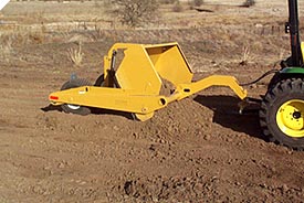 Hoelscher Inc. DB Scraper Pull Type Box Blades | Working Width 4', 5' & 6' | 25-55 HP | For Tractor