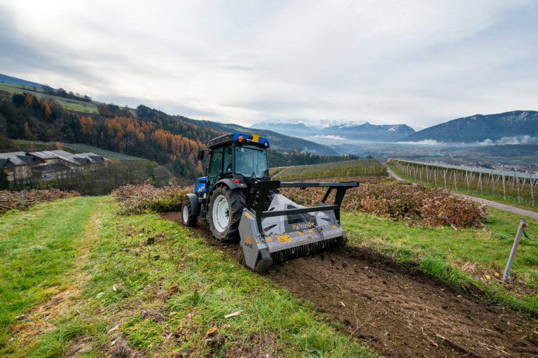 FAE | Patrizio Mulcher | Model 150 To 200 | Width 58" to 77" | Shreds Up to 6" Inches Diameter | Bite Limiter Rotor | Horsepower 50–100 HP | For Tractors
