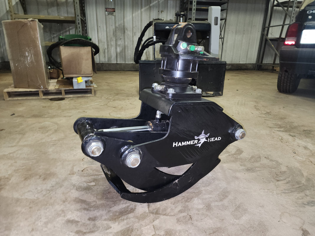 Hammer Head Bypass Grapple | Model GR-42 | Grapple Opening 42" | Horsepower 18-45 HP | For Tractors & Mini Loader