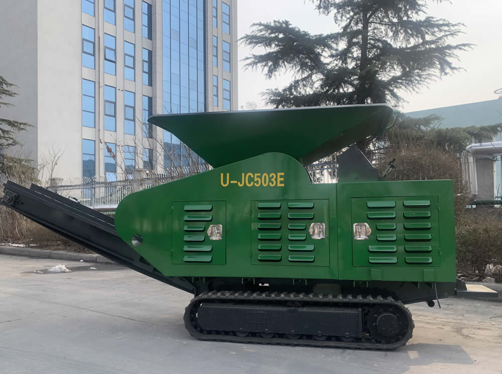 UPSEN Compact Jaw Crusher | Model U-JC503E | Capacity 10–15 t/h | Diesel Engine 18 kW