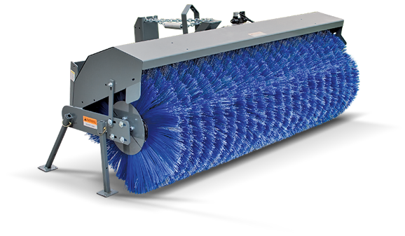 Worksaver | Rotary Broom | Model 610605 To 610655 | Width 5' To 7' | Horsepower 20 To 60 HP | For Tractors