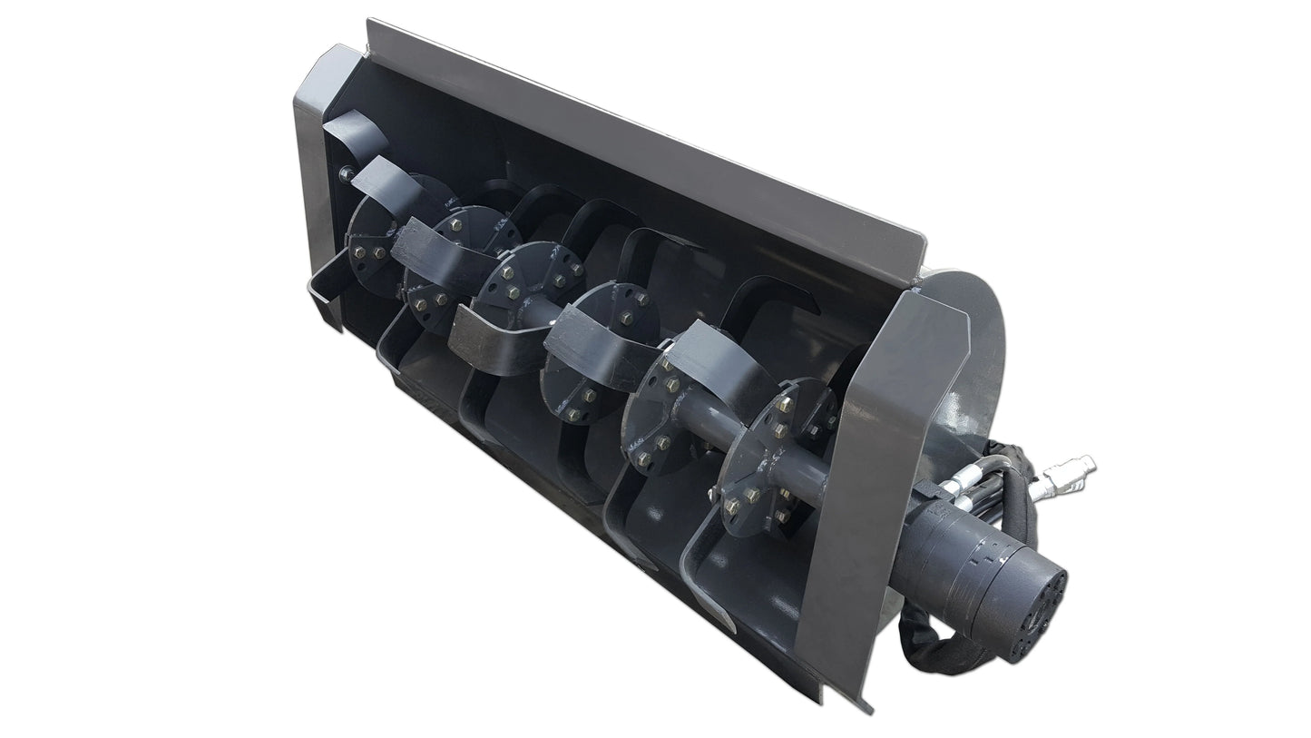 CID 72" & 84" X-Treme Rotary Tiller With Replaceable Tines For Skid Steer