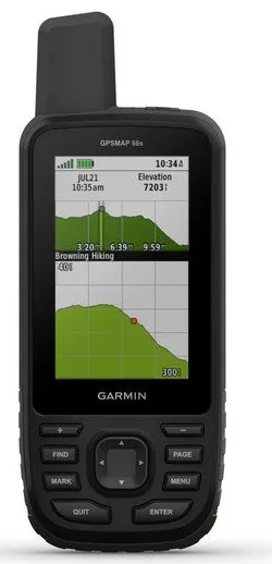 Garmin GPSMAP® 66st Multisatellite Handheld with Sensors and TOPO Maps