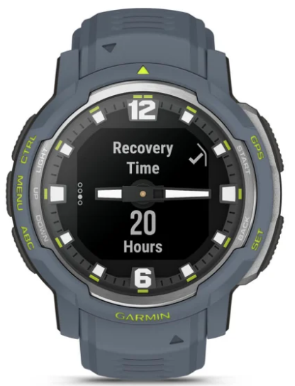 Garmin Instinct® Crossover - Standard Edition Rugged Hybrid Smartwatch