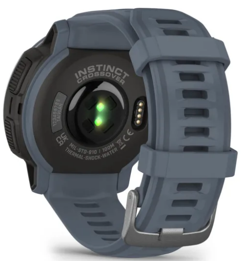 Garmin Instinct® Crossover - Standard Edition Rugged Hybrid Smartwatch