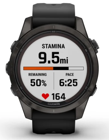 Garmin fēnix® 7S Pro – Sapphire Solar Edition | Case Size 42 MM | Battery Life 11/14 Days with Solar | Memory 32 GB
