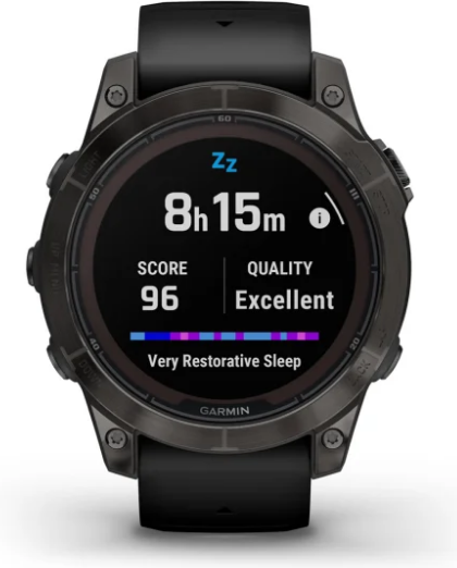 Garmin fēnix® 7 Pro – Sapphire Solar Edition | Case Size 47 MM | Battery Life Up-To 22 Days with Solar