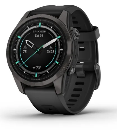 Garmin Epix™ Pro (Gen 2) – Sapphire Edition | Case Size 42 mm | Water Rating 10 ATM | Memory 32 GB+